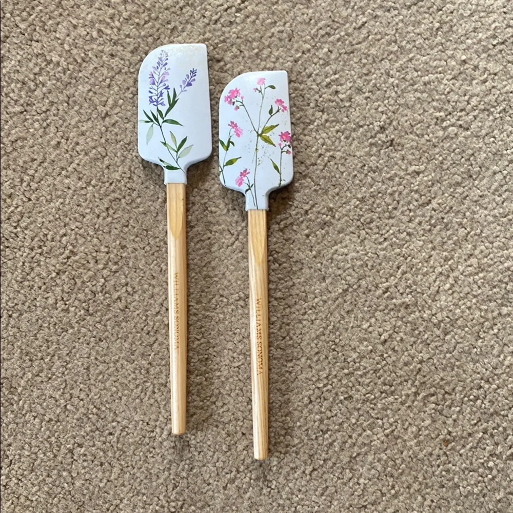 Floral Silicone Spatula Set